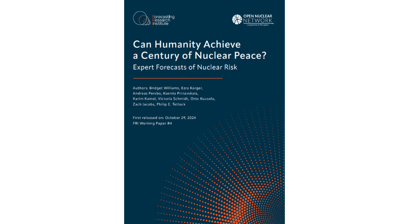 Can Humanity Achieve a Century of Nuclear Peace? Expert Forecasts of Nuclear Risk